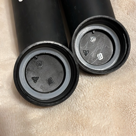 Peloton Glass Water Bottles with Rubberized Outer Shell - EUC - Picture 3 of 5